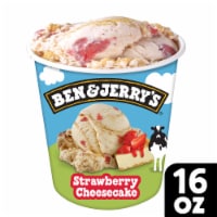 Kroger® Deluxe Strawberry Ice Cream Tub, 16 oz - Kroger