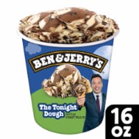Ben & Jerry's The Tonight Dough with Cookie Dough and Caramel and Chocolate Ice Cream Pint
