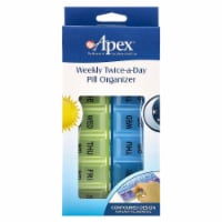 Apex Twice-A-Day Weekly Pill Organizer