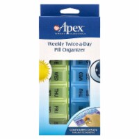 Apex Twice-A-Day Weekly Pill Organizer