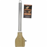 Mr. Bar-B-Q Wood Scraper with Stainless Steel Handle