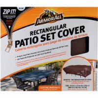 Armor All® Rectangle Patio Set Cover - Brown