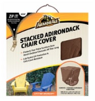 Armor All® Stacked Adirondack Chair Cover - Brown
