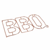 Mr. Bar-B-Q BBQ Trivet Metal Rose Gold Finish For Indoor And Outdoor Cooking