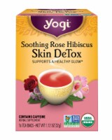 Yogi Soothing Rose Hibiscus Skin DeTox Tea Bags