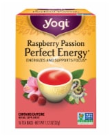 Yogi Perfect Energy Raspberry Passion Tea Bags