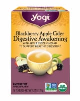 Yogi Blackberry Apple Cider Digestive Awakening Tea Bags