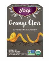 Yogi Orange Clove Organic Herbal Tea Bags Perspective: Main