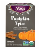 Yogi Pumpkin Spice Organic Herbal Tea Bags Perspective: Main