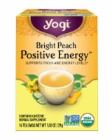 Yogi Bright Peach Positive Energy Organic Oolong Tea Bags Perspective: Main