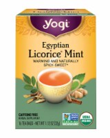 Yogi Egyptian Licorice Mint Caffeine Free Tea Bags