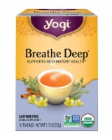 Yogi Breathe Deep Caffeine Free Tea Bags