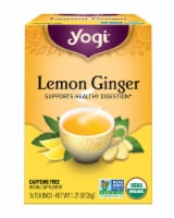 Yogi Lemon Ginger Tea Bags
