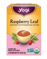 Yogi Woman's Raspberry Leaf Caffeine Free Tea Bags