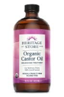 Heritage Store Organic Castor Oil