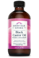Heritage Store Black Castor Oil Perspective: Main