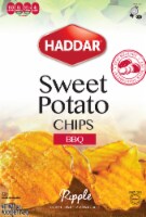 Haddar BBQ Sweet Potato Ripple Chips Perspective: Main