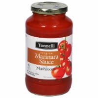 Tonelli Premium Marinara Mushroom Pasta Sauce Perspective: Main