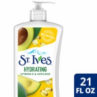 St. Ives® Hydrating Vitamin E & Avocado Body Lotion Perspective: Main