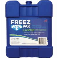 Freez Pak The Iceberg Lunch Box Cooler 42 oz. White - Case Of: 1; Each Pack Qty: 1;