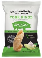 Southern Recipe® Spicy Dill Flavored Pork Rinds Perspective: Main