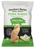 Southern Recipe® Spicy Dill Flavored Pork Rinds Perspective: Main