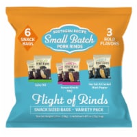 Southern Recipe Small Batch Flight of Rinds Pork Rind Variety Pack Perspective: Main