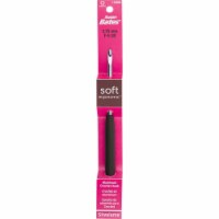 Silvalume Soft Handle Aluminum Crochet Hook 5.5 -Size F5/3.75mm