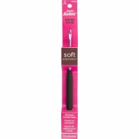 Silvalume Soft Handle Aluminum Crochet Hook 5.5 -Size G6/4mm