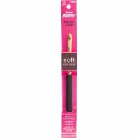 Silvalume Soft Handle Aluminum Crochet Hook 5.5 -Size J10/6mm