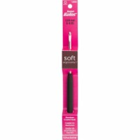 Silvalume Soft Handle Aluminum Crochet Hook 5.5 -Size E4/3.5mm