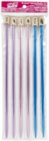 Susan Bates Silvalume Single Point Knitting Needles 10 Set-Sizes 6 To 8