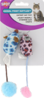 Spot Animal Print Rattles Catnip Cat Toy
