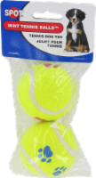 Spot Paw Print Tennis Balls Twin Pack