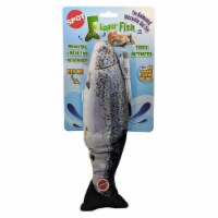 Ethical Products 077469 11.5 in. Flipping Fish Interactive Cat Toy, Multi Color