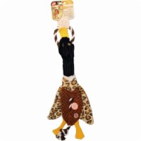 Spot Ethical Products 685-54181 14 in. Skinneeez Mini Tugs Forest Ducks Dog Toy - Assorted Co