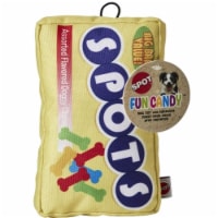 Spot Fun Candy Spot S Plush Dog Toy Perspective: Main