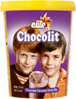 Elite Chocolit Chocolate Flavored Drink Mix Perspective: Main