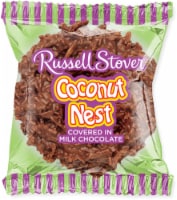 Russell Stover Milk Chocolate Coconut Nest Easter Candy Perspective: Main