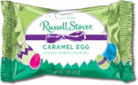 Russell Stover Milk Chocolate Covered Caramel Eggs Easter Candy Perspective: Main
