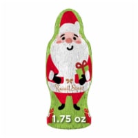 RUSSELL STOVER Christmas Milk Chocolate Hollow Foil Santa Perspective: Main