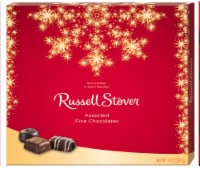 Russell Stover Assorted Fine Chocolates Holiday Box Perspective: Main