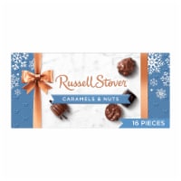 RUSSELL STOVER Christmas Caramels & Nuts in Milk & Dark Chocolate Gift Box