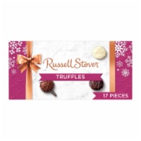 RUSSELL STOVER Christmas Truffles in Milk Dark & White Chocolate Gift Box