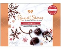 Russell Stover Peppermint Melts White Fudge in Dark Chocolate Perspective: Main