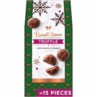 RUSSELL STOVER Christmas Truffles in Milk Chocolate Gift Box Perspective: Main