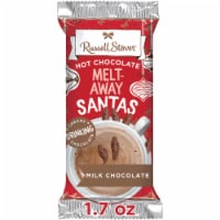 RUSSELL STOVER Christmas Hot Chocolate Melt-Away Milk Chocolate Santas Perspective: Main