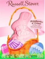 Russell Stover Strawberries n' Creme Flavored Fudge Rabbit Perspective: Main