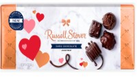 Russell Stover Dark Chocolate Assortment Valentine's Day Box Candy Perspective: Main
