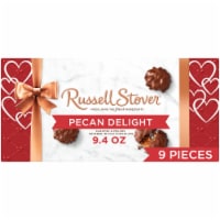 RUSSELL STOVER Valentine's Day Milk Chocolate Pecan Delights Gift Box Perspective: Main